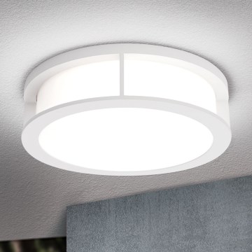 Āra gaismeklis HENRY 2xE27/15W/230V Ø 30 cm IP44 balts