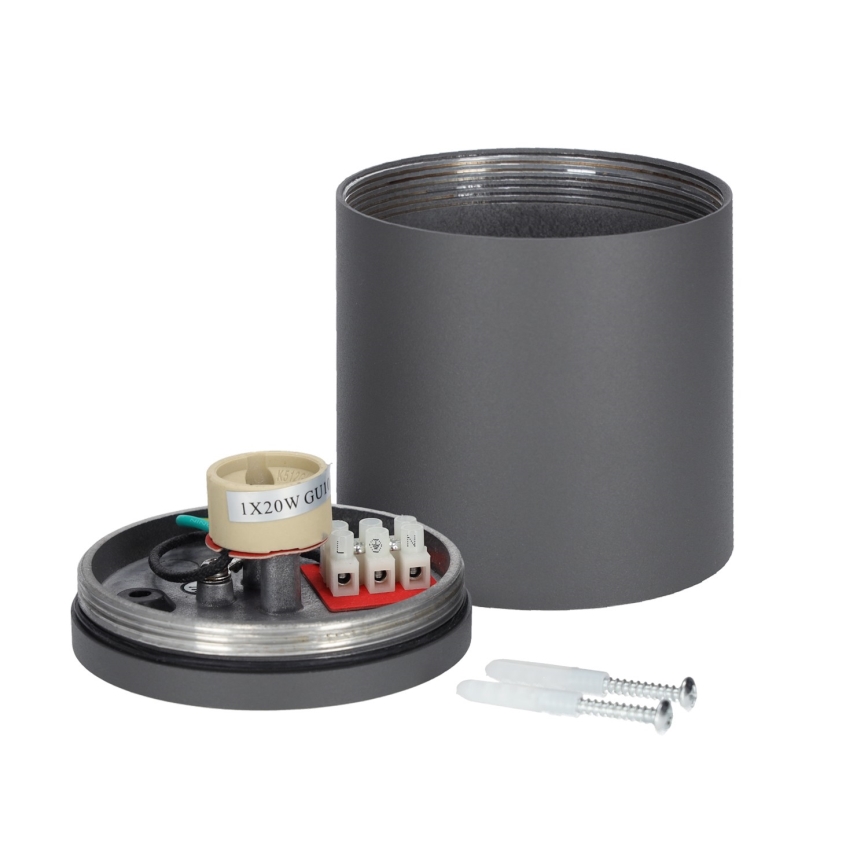Āra griestu gaismeklis QUAZAR 1xGU10/20W/230V IP44