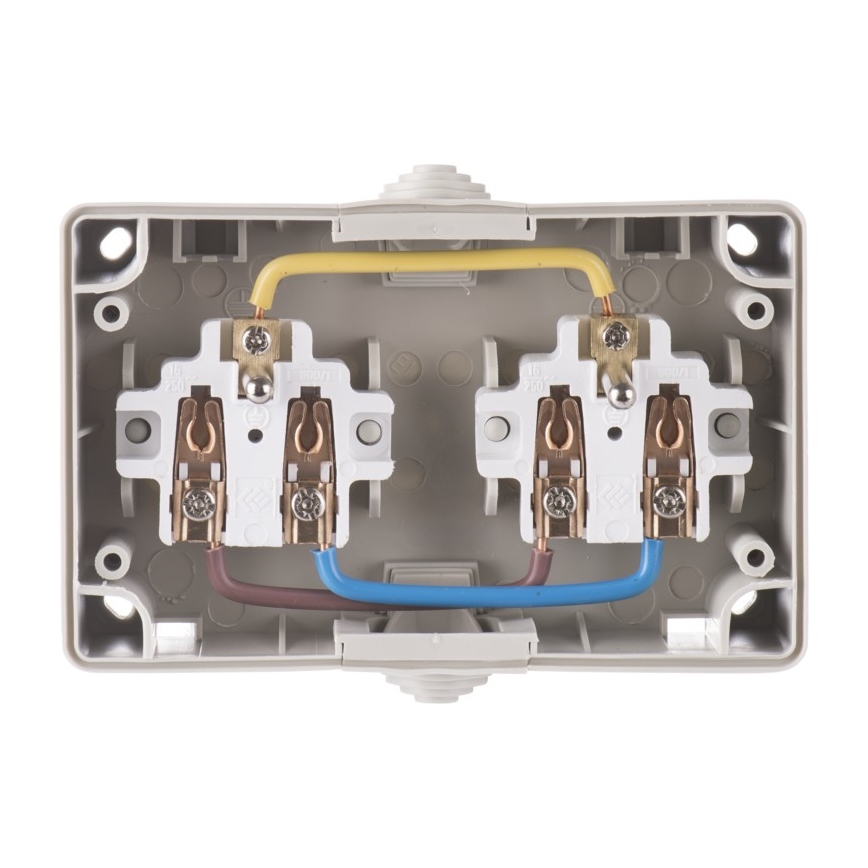 Āra kontaktligzda  FRENCH 250V/16A IP44 2Z