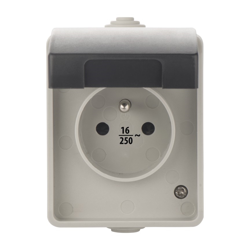 Āra kontaktligzda FRENCH 250V/16A IP54