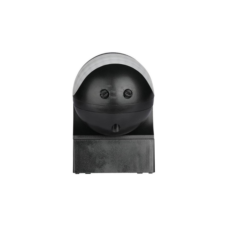 Āra kustību sensors 230V IP44 melns