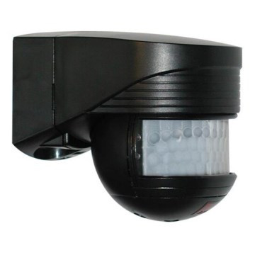 Āra kustību sensors LC-CLICK 200° IP44 melna