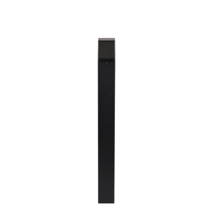Āra lampa 1x E27, 40 W, 230 V, IP44, 80 cm — melna ar dūmakainu stiklu