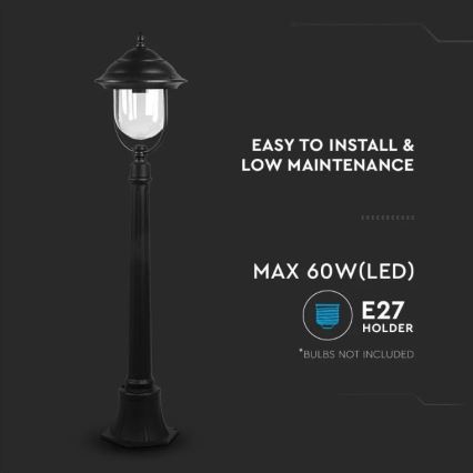 Āra lampa 1xE27/60W/230V 111 cm IP44