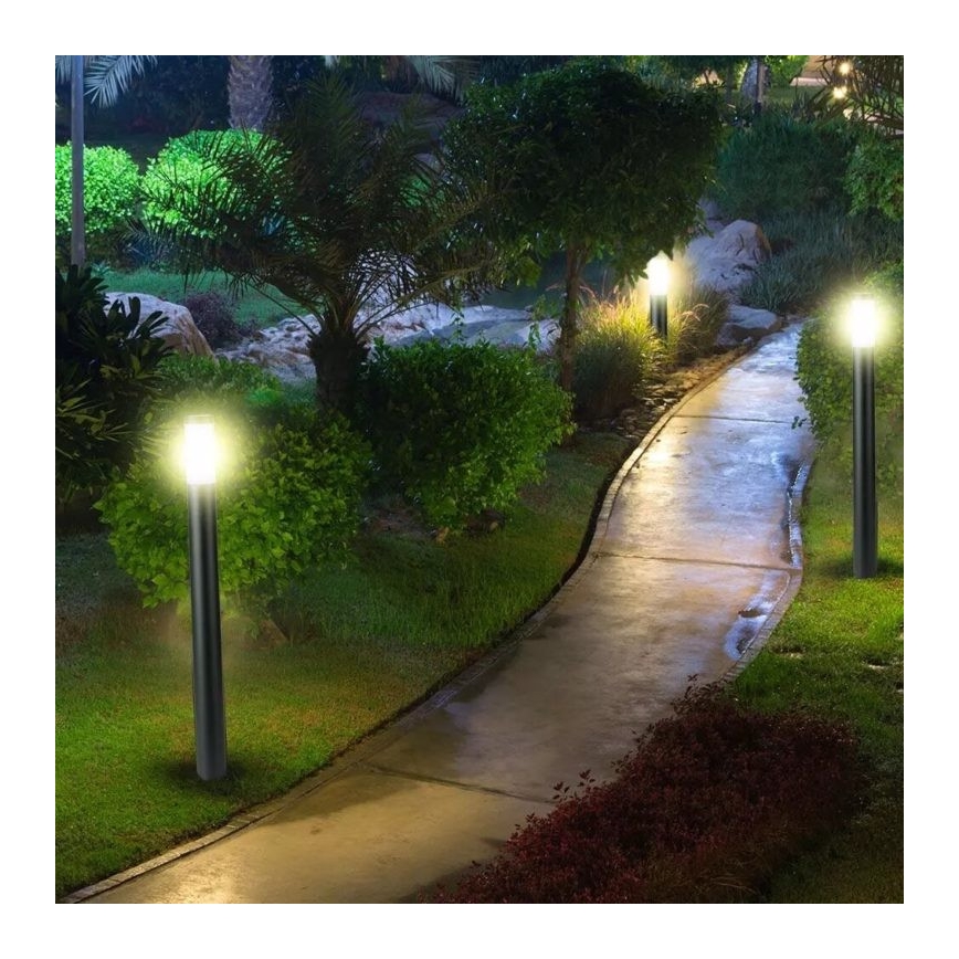 Āra lampa 1xE27/60W/230V IP44 110cm melna
