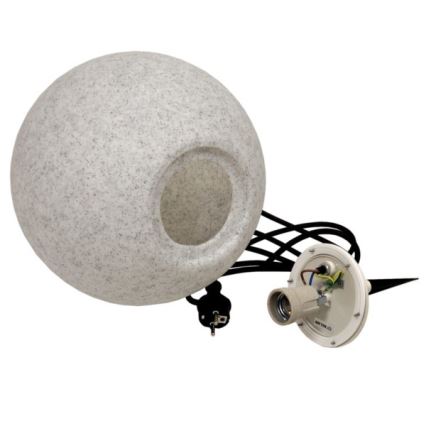 Āra lampa 1xE27/60W/230V IP44 diam. 30 cm