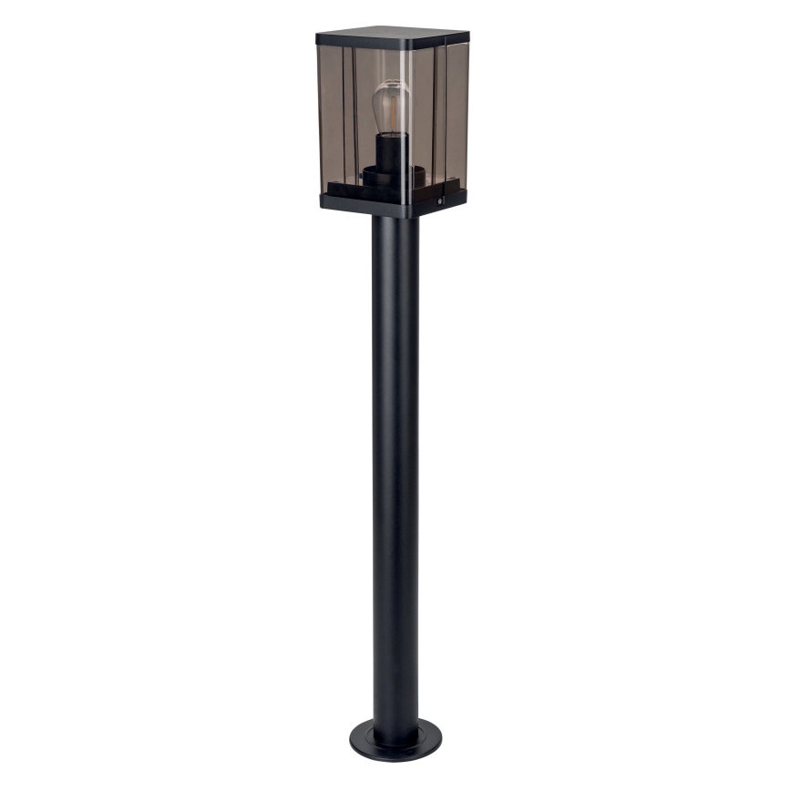 Āra lampa 1xE27/60W/230V IP44 melna/dūmota brūna