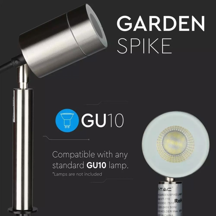 Āra lampa 1xGU10/35W/230V IP44