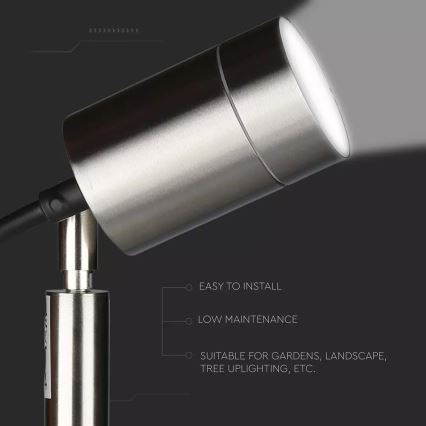 Āra lampa 1xGU10/35W/230V IP44