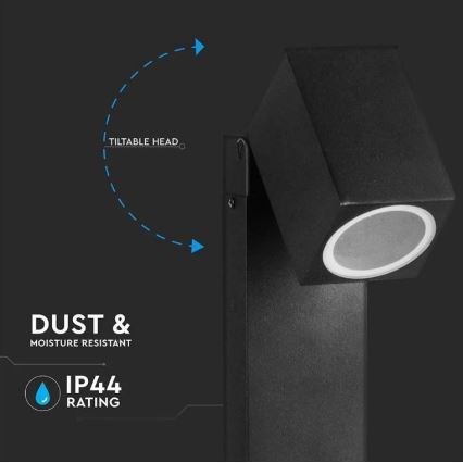 Āra lampa 1xGU10/35W/230V IP44