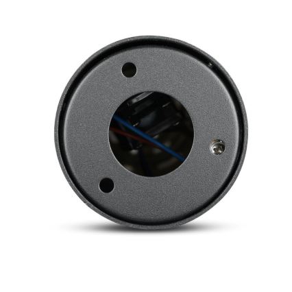 Āra lampa 1xGU10/35W/230V IP54 80 cm melna