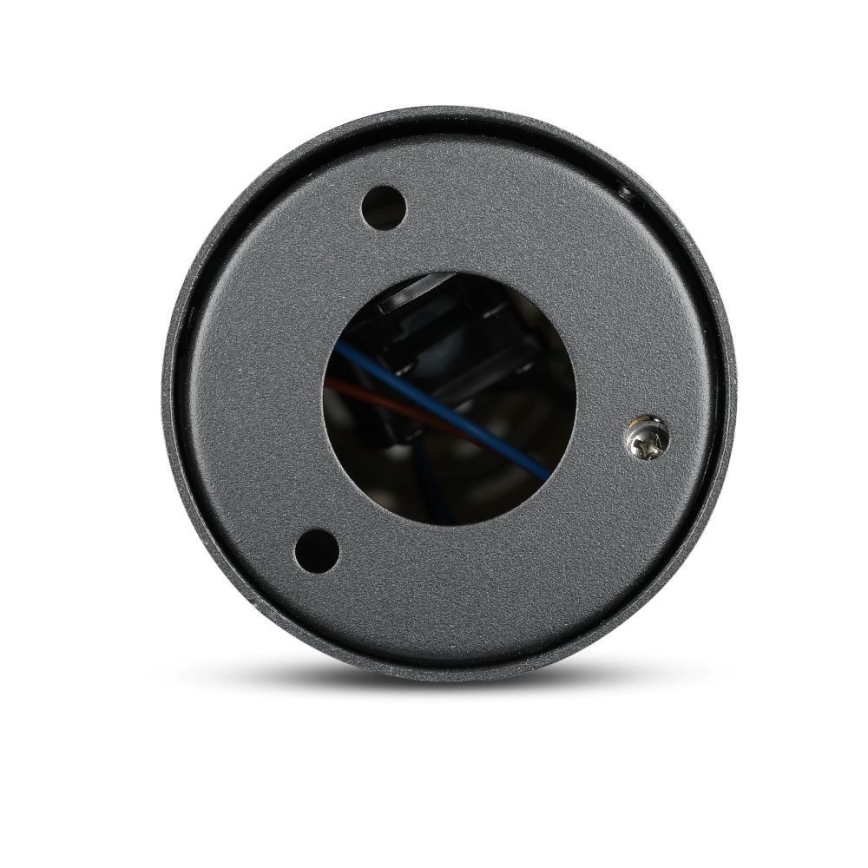 Āra lampa 1xGU10/35W/230V IP54 80 cm melna