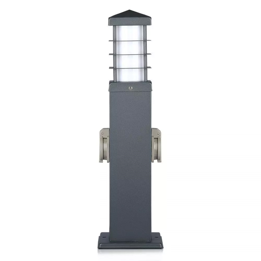 Āra lampa ar kontaktligzdām SCHUKO 1xE27/13W/230V IP44