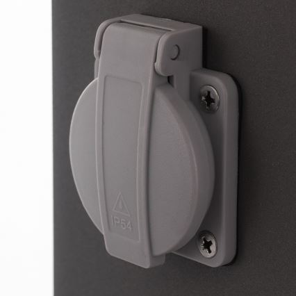 Āra lampa ar kontaktligzdu GARD 1xE14/60W/230V IP44