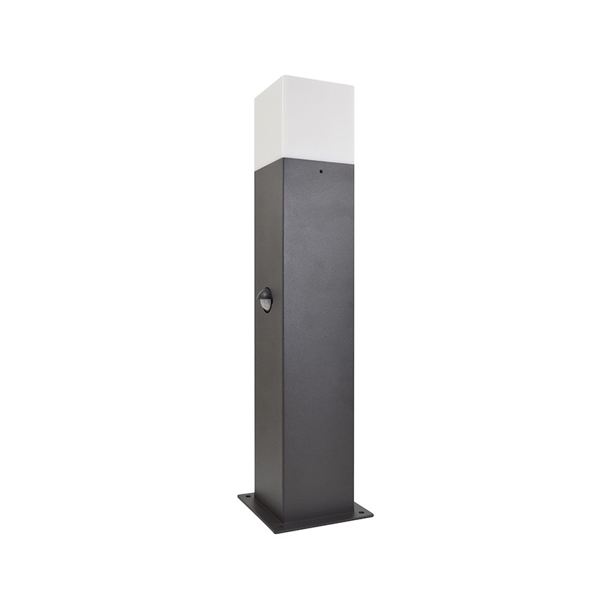 Āra lampa ar sensoru NEW YORK 1xE27/12W/230V IP44 44 cm antracīta