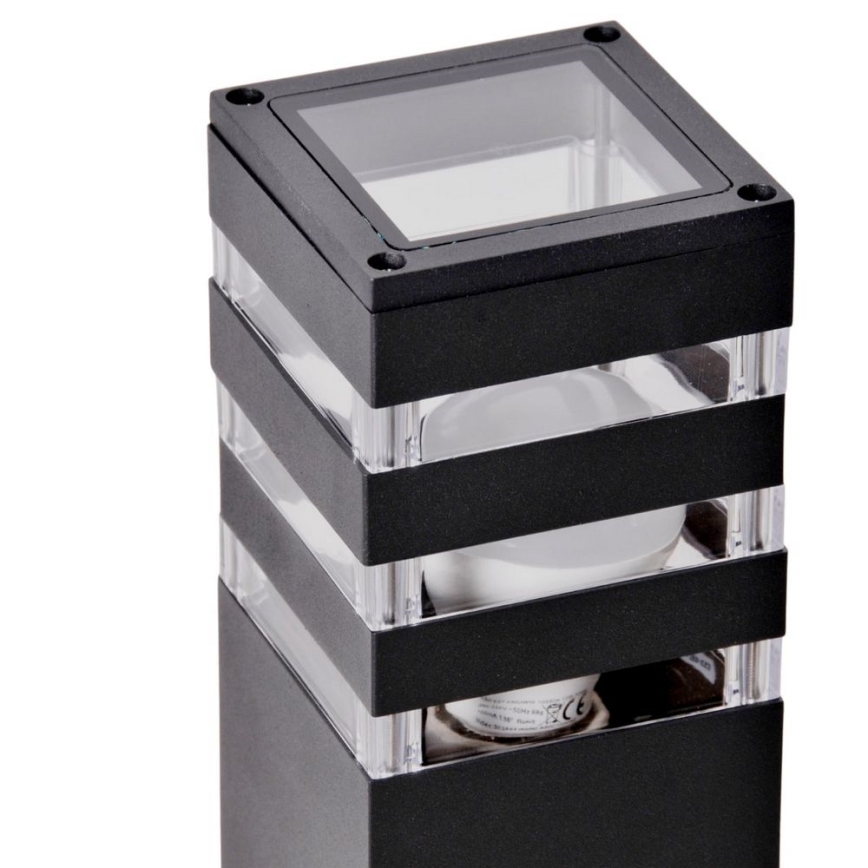 Āra lampa ar sensoru TEKSAS 1xE27/12W/230V IP44 44 cm antracīta