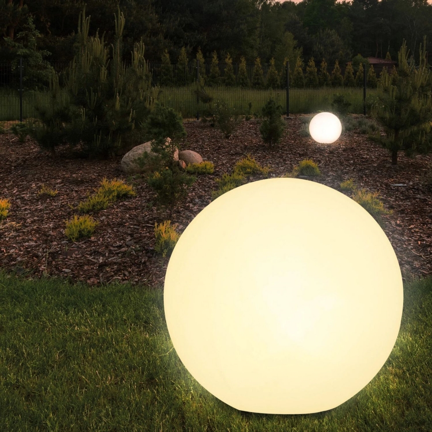 Āra lampa ARGENTO 1xE27/15W/230V d. 30 cm IP65 balta