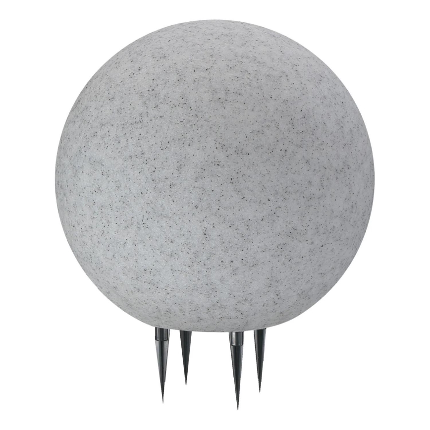 Āra lampa ARGENTO 1xE27/15W/230V d. 30 cm IP65 pelēka