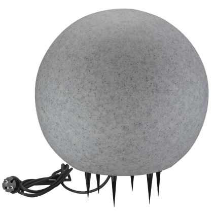 Āra lampa ARGENTO 1xE27/15W/230V d. 50 cm IP65 pelēka