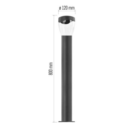 Āra lampa ARTEO 1xE27/15W/230V IP44 80 cm