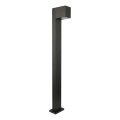Āra lampa BOSTON 1xGU10/10W/230V 80 cm IP54 melna