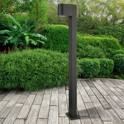 Āra lampa BOSTON 1xGU10/10W/230V 80 cm IP54 melna