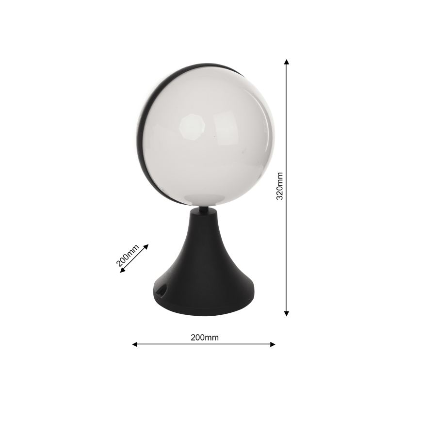 Āra lampa CIRCULO 1xE27/40W/230V IP44