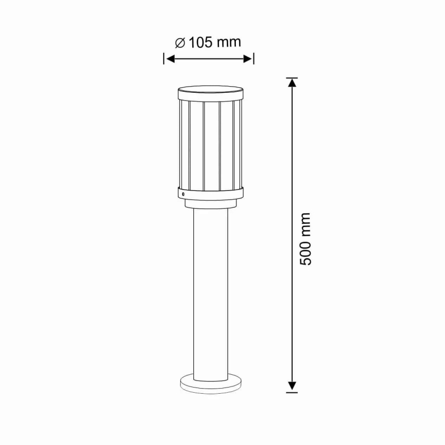 Āra lampa FIORD 1xE27/10W/230V IP44