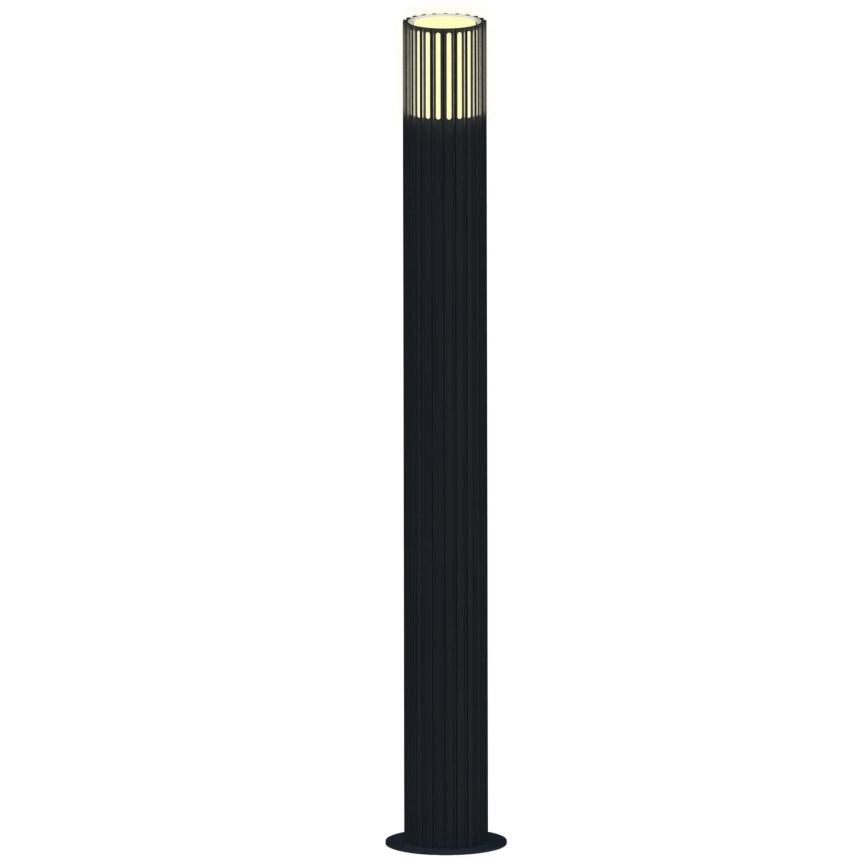 Āra lampa KUUSAMO 1xE27/20W/230V 74 cm IP54 antracīta