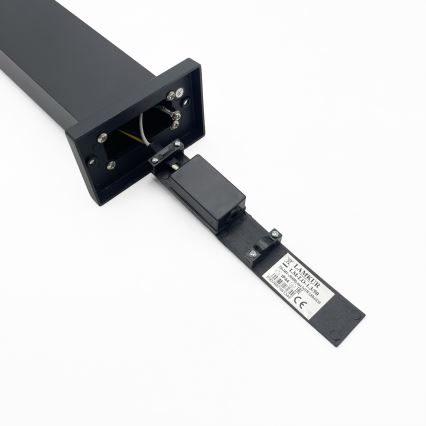 Āra lampa LANTHEA 1xGU10/11W/230V IP44 50 cm melna