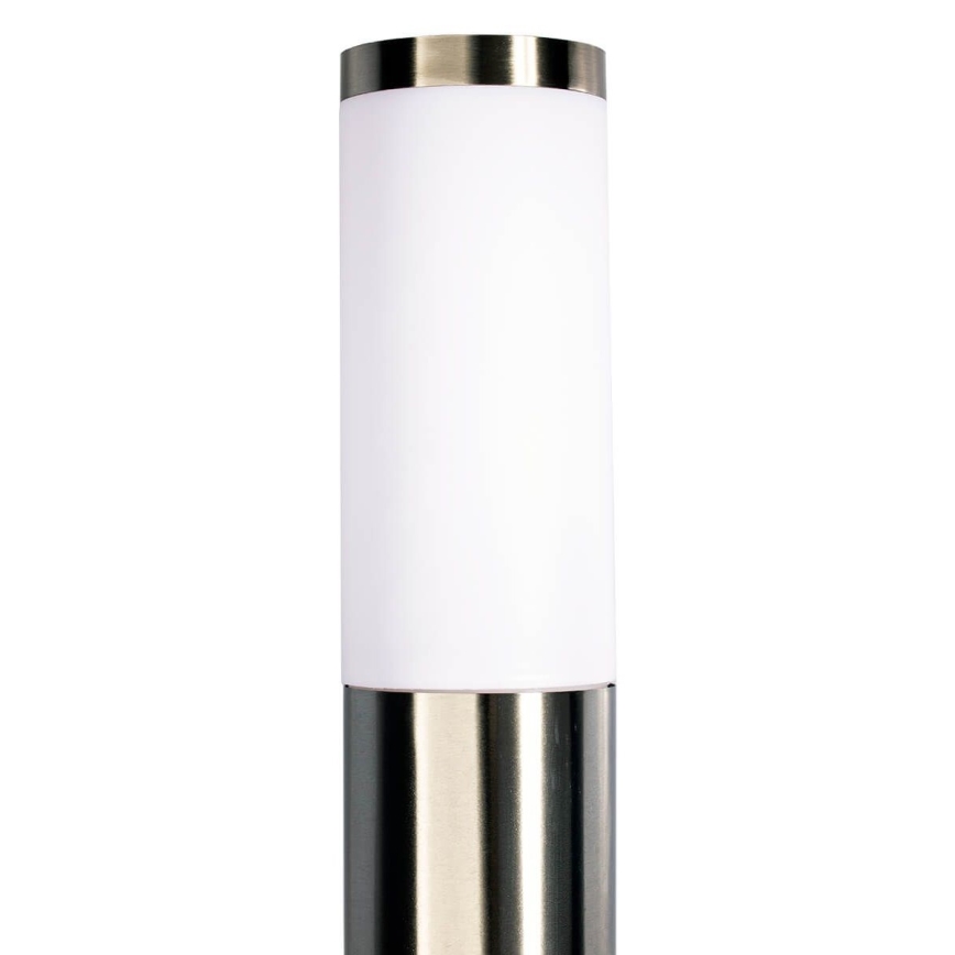 Āra lampa LIVIA 1xE27/10W/230V 45 cm IP44 sudraba krāsā