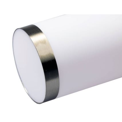 Āra lampa LIVIA 1xE27/10W/230V 45 cm IP44 sudraba krāsā