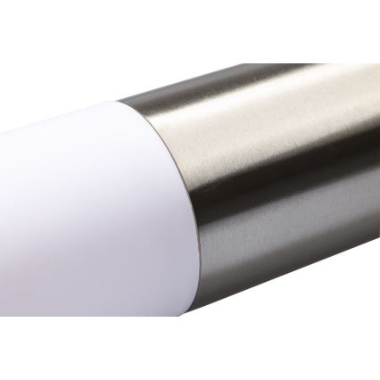 Āra lampa LIVIA 1xE27/10W/230V 45 cm IP44 sudraba krāsā