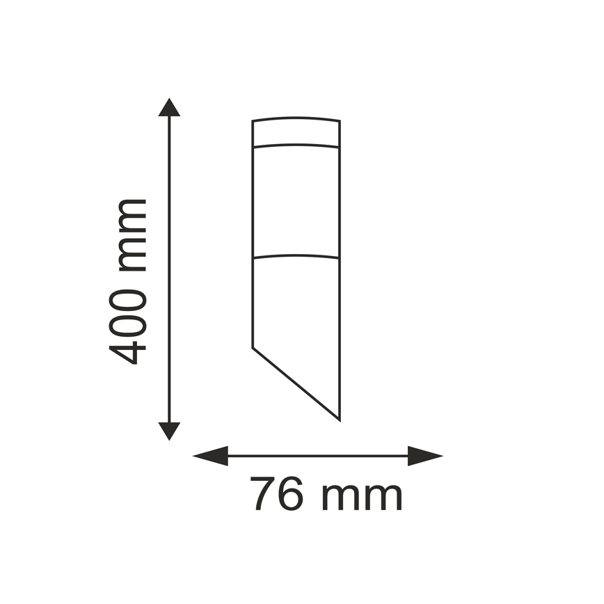 Āra lampa LIVIA 1xE27/10W/230V IP44