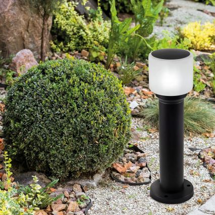 Āra lampa MADRID 1xE27/12W/230V 40 cm IP44 melna