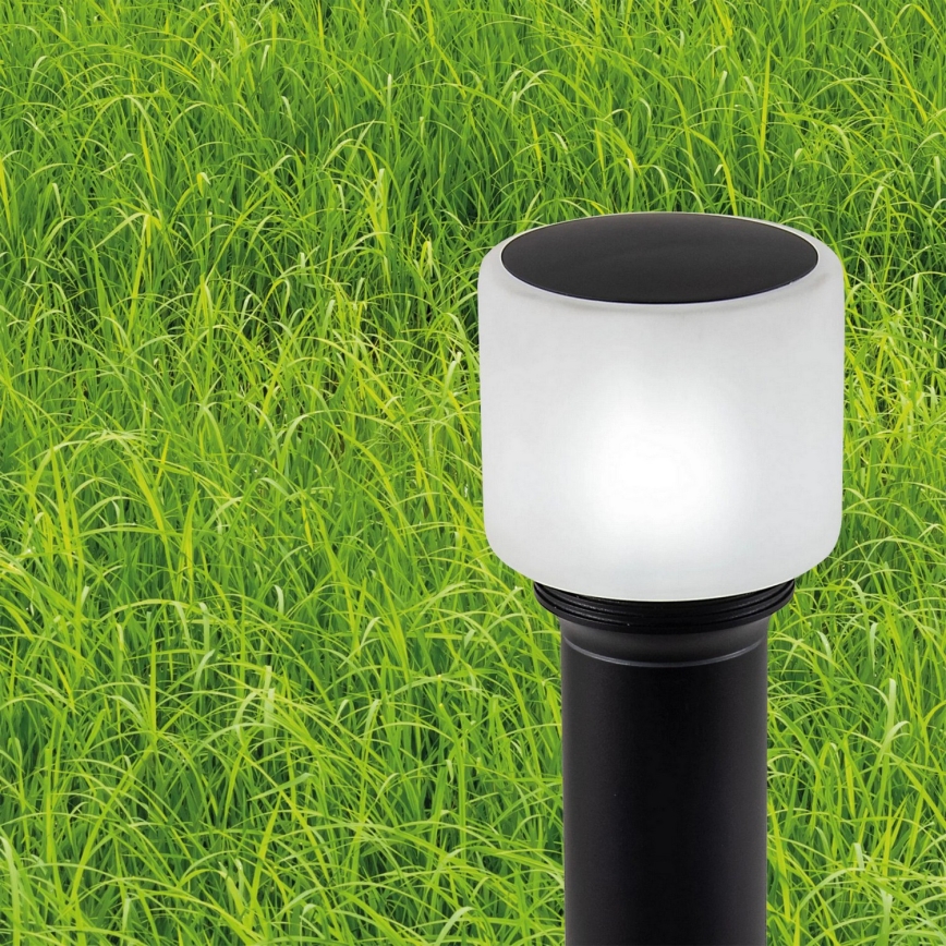 Āra lampa MADRID 1xE27/12W/230V 40 cm IP44 melna