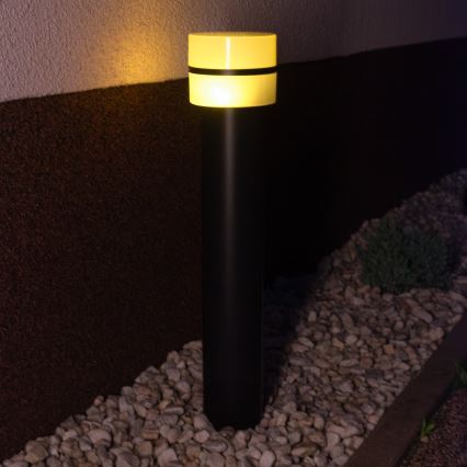 Āra lampa MIA 1xE27/60W/230V 50 cm IP44 melna