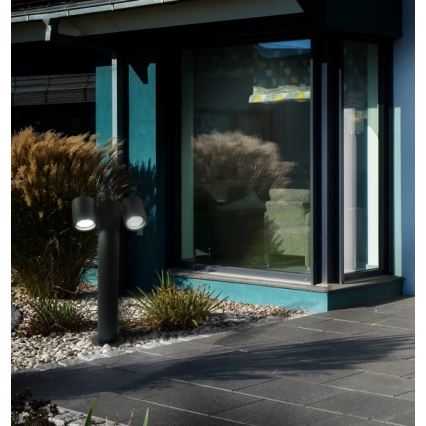 Āra lampa PINO 2xGU10/10W/230V IP44 44 cm