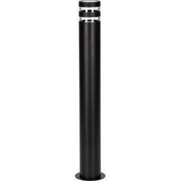 Āra lampa RINO 1xE27/12W/230V IP54 74 cm melna