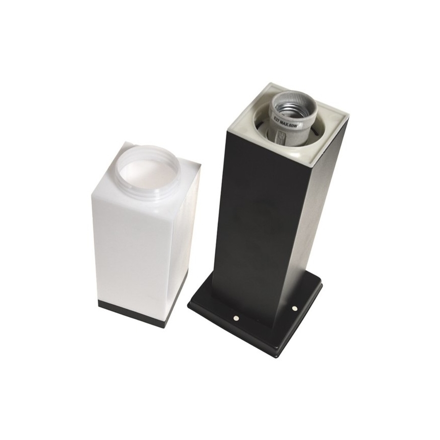 Āra lampa SOPPA 1xE27/60W/230V IP44 65 cm melna