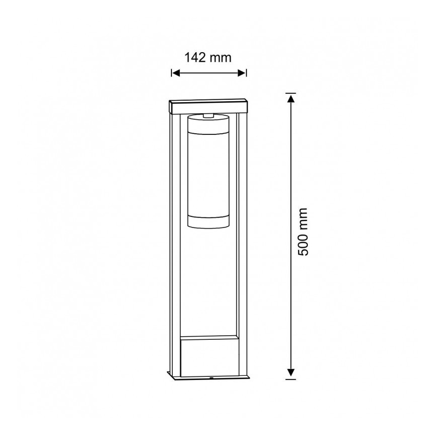 Āra lampa SPECTRA 1xE27/10W/230V IP44 50 cm