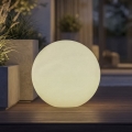 Āra lampa STONO 1xE27/20W/230V Ø 50 cm IP65 balta