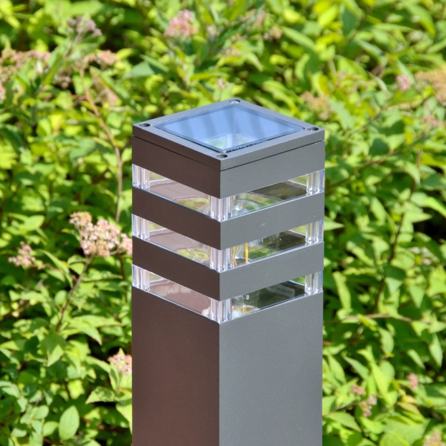 Āra lampa TEKSAS 1xE27/12W/230V IP44 44 cm grafīta