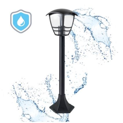 Āra lampa TEVIO 1xE27/60W/230V IP54 97 cm melna