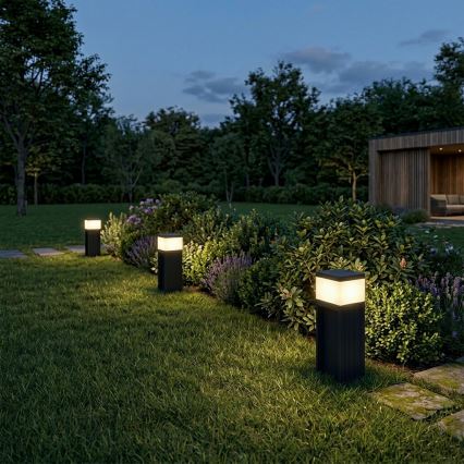 Āra lampa VESPER 1xG9/5W/230V IP44 30 cm melna