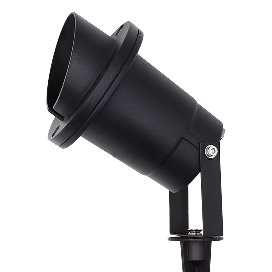 Āra lampa VILO 1xGU10/60W/230V IP65 melns
