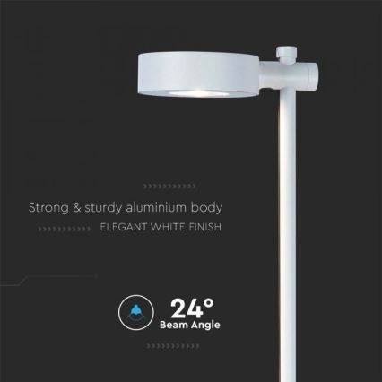 Āra LED lampa LED/7W/230V 4000K IP65 balta