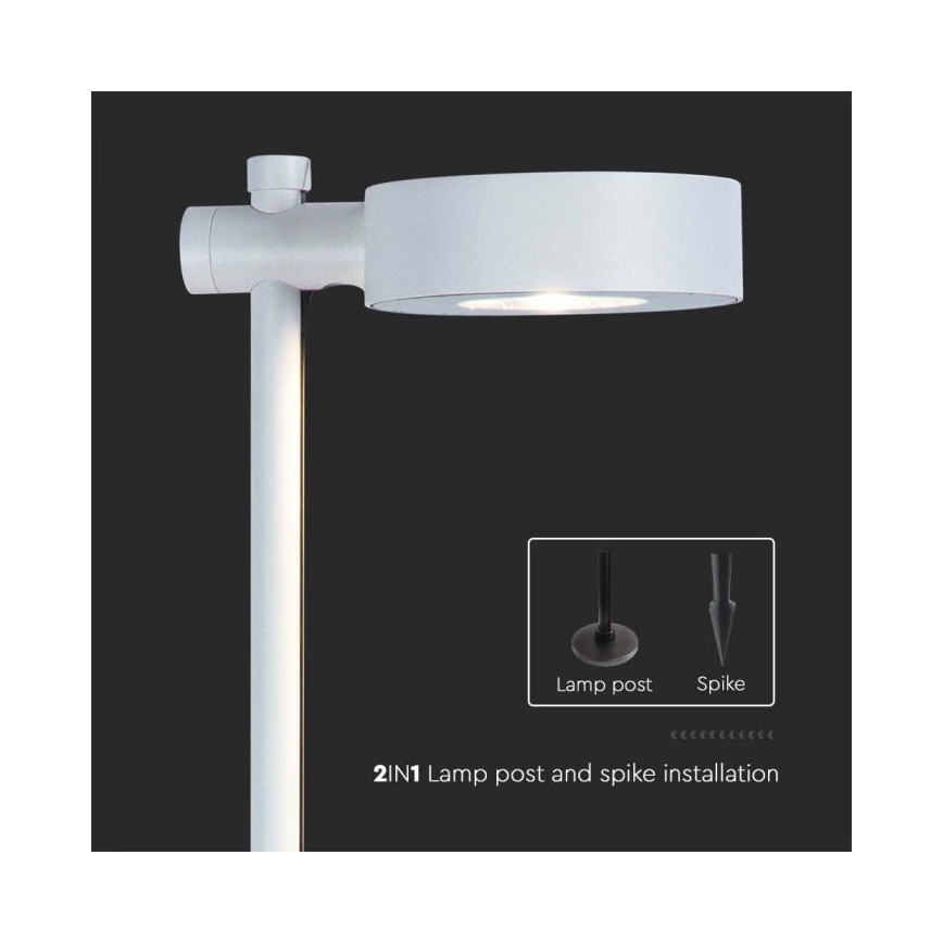 Āra LED lampa LED/7W/230V 4000K IP65 balta