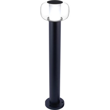 Āra LED lampa MALAGA LED/12W/230V 80 cm IP44 melna