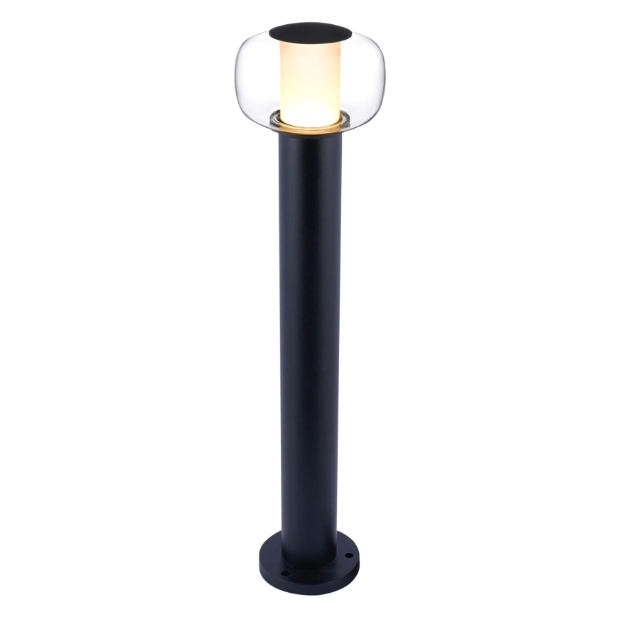 Āra LED lampa MALAGA LED/12W/230V 80 cm IP44 melna